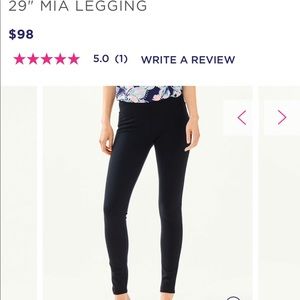 Black Lilly Pulitzer Leggings